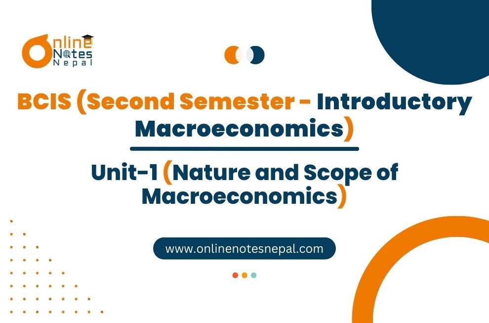 Nature and Scope of Macroeconomics Photo